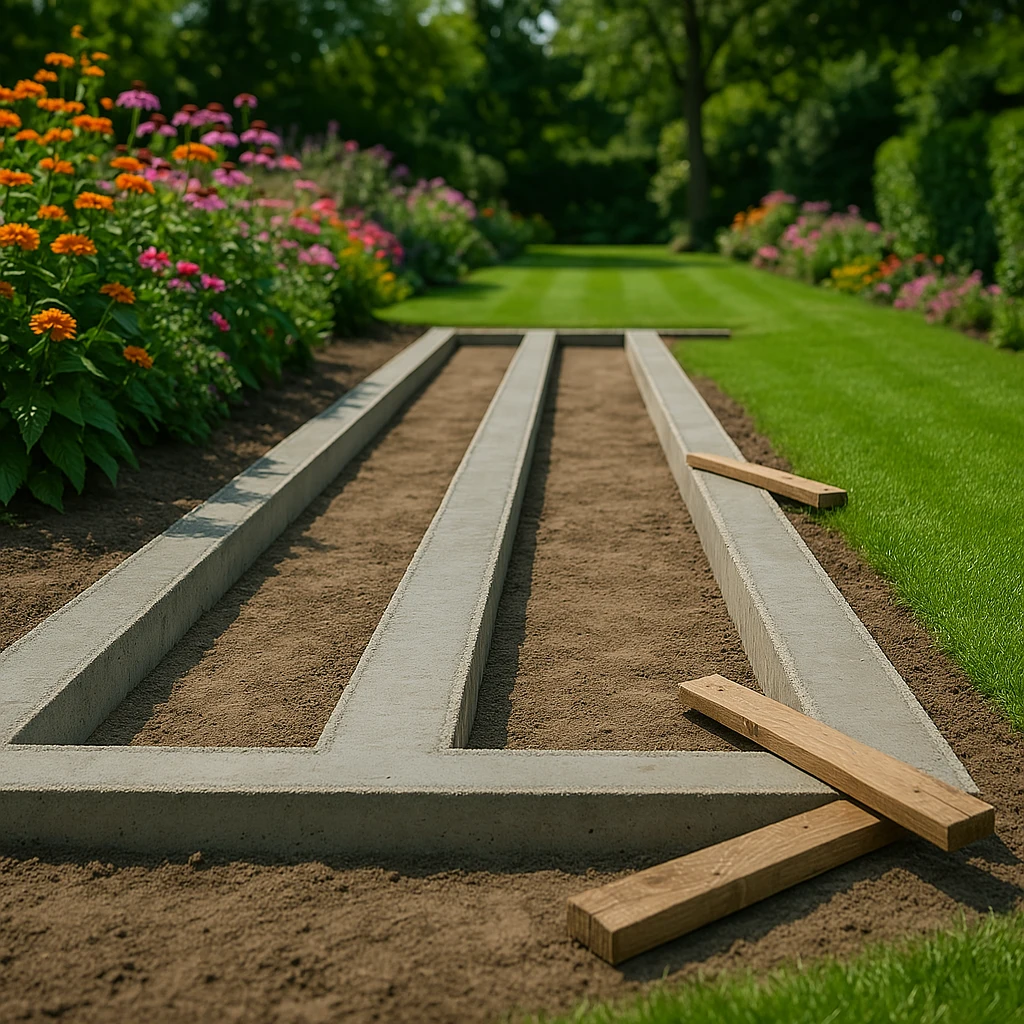 Streifenfundament in Hamburg